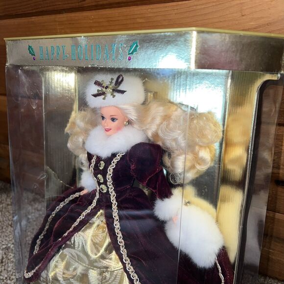 1996 Happy Holidays Special Edition Mattel #15646 Barbie Vintage - Picture 2 of 4